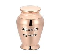 Minicremation Urna para Cenizas humanas, urnas de cremación para Cenizas humanas/Mascotas, Mini urnas de Recuerdo para Cenizas, urna Conmemorativa pequeña de Acero Inoxidable