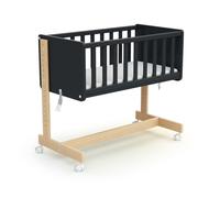MiniCuna colecho convertible Confort. - COLOR : Negro