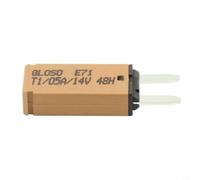 Minidisyuntor ajustable manual 5A-30A 12V/24V DC con protección contra sobrecorriente para coche para moto, camión, barco, eléctrico, gris, azul, amarillo, blanco, verde, plástico (5 A)
