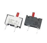 Minidisyuntor de 0,5 A, 0,8 A, 1 A, 1,5 A, 2 A, 8 A y 10 A, protector de sobrecarga térmica con reinicio manual(3.15a)