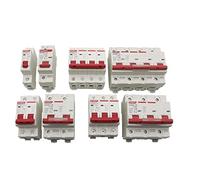 Minidisyuntor solar de CC 1000 V, 1P, 2P, 3P, 4P, con protección contra sobrecarga, 6 A ~ 63 A/80 A, 100 A, 125 A, MCB for sistemas fotovoltaicos.(16a)