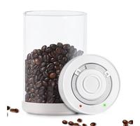 Minidiva Recipiente inteligente de almacenamiento al vacío, detección automática y bomba, visualización de fecha, recipientes herméticos para alimentos, tarros de almacenamiento de café, 950ml