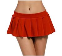 Minifalda Plisada de Juego de rol para Mujer, lencería con Volantes para Minifalda de Colegiala