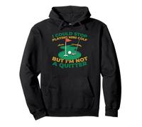 Minigolf Miniatura Hoyos - Golf Minigolf Sudadera con Capucha