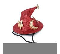 Minigorro de hámster, gorro de animal pequeño | Sombrero de mago de hurón, creativo y divertido gorro para mascotas con correa elástica ajustable para la barbilla para fiestas, cumpleaños de mascotas