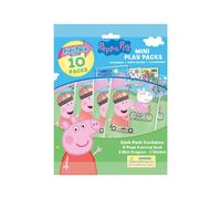 Minijuegos Bendon Peppa Pig. Cada uno incluye un minilibro para colorear, 2 mini crayones y una pegatina. Paquete de 10.