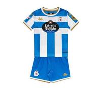 MiniKit Junior 1a equipación Deportivo de la Coruña. Temporada 25/26. KAPPA 12 MESES