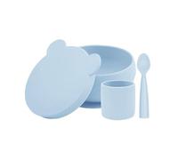 MinikOiOi BLW Set I - Mineral Blue 101070056 Set de alimentación de silicona