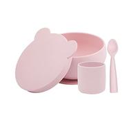 MinikOiOi BLW Set I - Pinky Pink 101070055 Set de alimentación de silicona