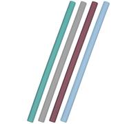 Minikoioi M101110002 - Set de 4 pajitas multicolor azul, unisex,