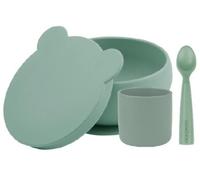 Minikoioi Set de Alimentación I BLW Silicona River Verde +6m 3 Piezas