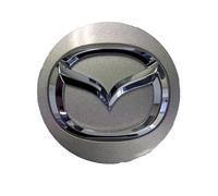 MINIKS 4Pcs Tapas De Cubo De Centro De Rueda para Mazda 3 5 6 CX-7 CX-9 RX-8 09-13, ABS Tapas Centrales para Llantas, Accesorios De Decorativo De Automóvil