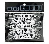 miniLACCI - lacci elastici, Cordones elásticos para zapatos Unisex - Niños y adolescentes, Stampe,