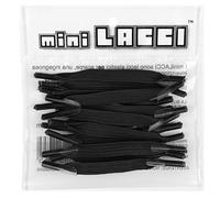 minilacci Son cordones elásticos para zapatos que no se deben atar, Negro, Talla única