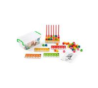 Miniland Ábaco de Plástico MINILAND para Trabajar las Matemáticas - Material de Plástico Resistente