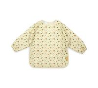 Miniland Soft Biby Explorer - Babero Infantil Impermeable de Manga Larga | Ligero y Resistente | Con Bolsillo Recoge Migas | Puños Elásticos Ajustables | Lavable y Personalizable