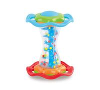 Miniland- Juguete Musical para bebés. Palo de Lluvia de Sonido Agradable, Color Azul/Rojo/Naranja, Small (97285)