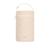 Miniland - Bolsa Isotérmica para Termos y Biberones Thermibag Double, Bolsa de Transporte con Asa, para 2 Termos o Biberones de 500 ml | Vanilla