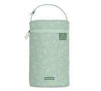 Miniland - Bolsa Isotérmica para Termos y Biberones Thermibag Double | Funda Térmica Porta Biberón y Bebidas | Bolsa de Transporte con Asa, Cierre de Cremallera y Aislamiento Extra (Eco-thermibag)