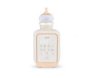 Miniland Calientabiberones y Esterilizador 5 en 1 con Agitador, Calienta, Mezcla, Descongela y Mantiene Temperatura, Sistema de Rotación, Modos Nutri Care e Instant Care | Warmy Twist