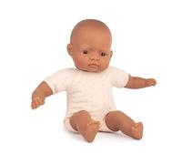 Miniland Dolls 31368: Muñeco Latino de 32cm con Cuerpo blandito. Presentado Caja de Regalo.