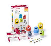 Miniland - Emoticapsules Juego de cápsulas con caritas de emociones