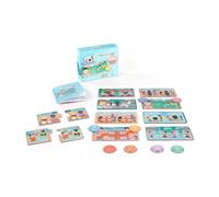 Miniland - Emotiduos | Juego de Mesa contra el Acoso Escolar para Niños Desde 2 años con 10 Puzzles, 8 Caritas de Emociones y Guía Educativa