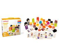 Miniland Family Diversity Blocks - Juego de construcción con distintos modelos familiares para el aprendizaje de la diversidad.
