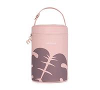 Miniland - Funda Isotérmica para Termos y Biberones Bebé de 700ml, Bolsa de Transporte con Asa, Ideal para Termos de Sólidos | Leaves