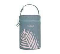 Miniland - Funda Isotérmica para Termos y Biberones Thermibag, Bolsa Térmica con Asa para Transportar Fácilmente 700ml (Palms)