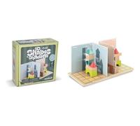 Miniland Juego Educativo de Lógica Espacial - Shapes & Shadows | Construir Figuras en 3D a partir de Sombras 2D, Para toda la familía, 12 Retos Progresivos desde los 6 Años