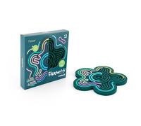 Miniland Juguete Sensorial niños +3 años | Panel Actividades Silicona Estilo Montessori 3 Años | Fidget Toy | Juego Viaje Avión Niños sin Pantallas | Flexhetti Flower