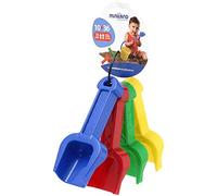 Miniland Juguetes Playa para Bebés, Resistentes para Arena y Nieve, Juegos de Playa y Exterior, Diversión al Aire Libre | Set 4 Palas