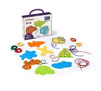 Miniland - Lacing: Juego para Coser Formas Divertidas.
