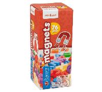Miniland Letras Magnéticas Mayúsculas, 76 Piezas, Colores Surtidos, Piezas Magnéticas, Recursos para El Aula | Magnets 76 Pieces