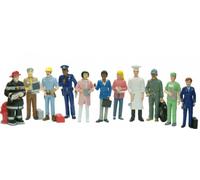 Miniland Estuche de figuras Miniland27388 – Para aprender los oficios, 11 unidades (154177)