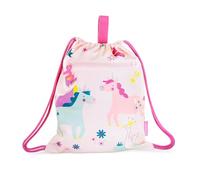Miniland - Mochila Saco Infantil, Bolsa de Deporte Infantil, Impermeable, Resistente, Cómoda y Divertida. Vuelta al cole o guardería (Fantasy)