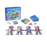 Miniland - Monster Mix | Juego de Mesa para Crear Monstruos para Niños Desde 5 años con 48 Piezas, Cartas de Reto y Dados