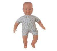 Miniland - Muñeco bebé blandito Europeo de 40cm con rasgos étnicos para el Aprendizaje de la Diversidad con Suave y Agradable Perfume. Colección de Diferentes etnias y sexos.