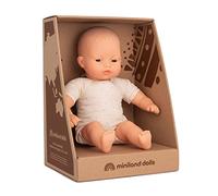 Miniland Dolls 31366: Muñeco Asiático de 32cm con Cuerpo blandito. Presentado Caja de Regalo.