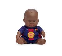 Miniland Muñeco FC Barcelona 21 cm Piel Oscura Nº10 Equipación Oficial