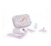 Miniland Neceser para Bebé, Juego de Cortaúñas para Bebe, Juego de Pedicura, Kit de Aseo, Todo en Uno, Bonito Diseño, Fácil Transporte | Babykit Squirrel