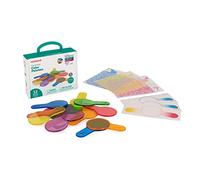 Miniland- Translucent Color Palettes Paletas translúcidas, Multicolor (32173)