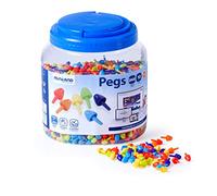 Miniland Pegs 10 mm (2.600 Piezas) - Bright Colors