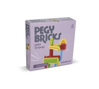 Miniland - pegy bricks: wild friends - juego de construcción infantil
