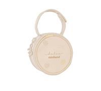 Miniland - Portachupetes impermeable con asa para colgar, Funda Higiénica Para Chupetes (Vanilla)