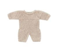 Miniland - Ropa para Muñeca de 21 cm, Accesorio de Ropa para Muñecos, Pijama Punto 21cm - Mod1
