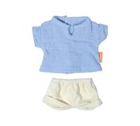 Miniland - Ropa para Muñeca de 32 cm, Accesorio de Ropa para Muñecos, Camiseta y pantalón para Verano
