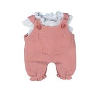 Miniland - Ropa para Muñeca de 32 cm, Accesorio de Ropa para Muñecos, Peto y Blusa para Verano