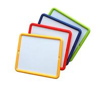 Miniland Educational 97930 Pizarra metalizada, 2 caras, pack de 4